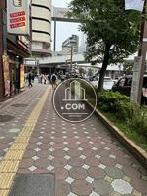 目の前の歩道は整備されています
