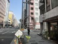 歩道が広いです