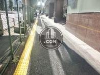 玄関前の歩道の様子