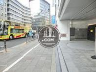 幅広い歩道
