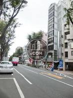 交通量の多い通り