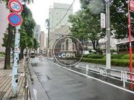 道幅はあまり広くありませんが、交通量がある通りです