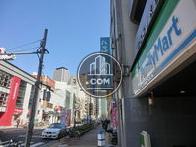 新宿方面は高層ビルが見えます