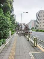 幅のある歩道