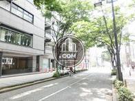 交通量の少ない前面道路