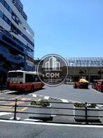 獨協大学前駅バスロータリー