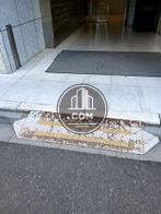 正面玄関前　段差