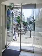 見透しの良いガラス扉