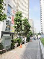 街路樹のある通り