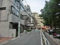 南側の道路です