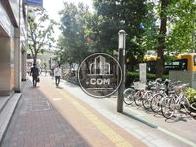 幅のある歩道