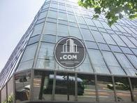 鏡のように風景が反射していますね