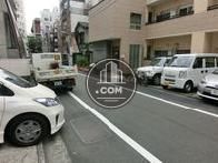 前面の道路です