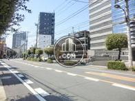見通しの良い前面道路