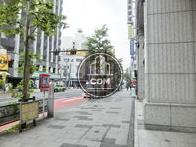 幅広い歩道