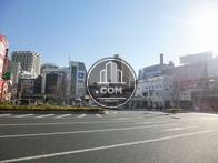 駅前ロータリーが目の前にあります