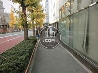 物件全面の歩道です