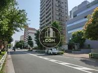 見通しの良い道路です