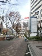 幅広い歩道