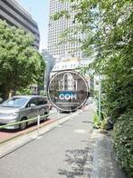 玄関前の歩道