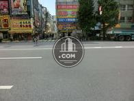 外堀通りに面しております