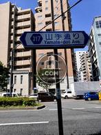 前面は山手通りです