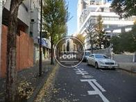 反対側から見た物件前の道路