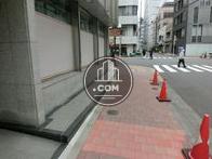 綺麗に整備された歩道です