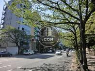 前面道路市ヶ谷駅方面