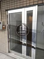 ガラス面のドア