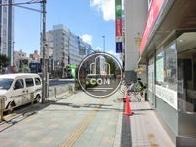 綺麗な歩道です