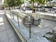 ゆるやかな傾斜のスロープ