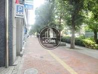街路樹のある歩道