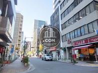 京橋駅へ連絡する通りです