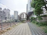線路沿い通り