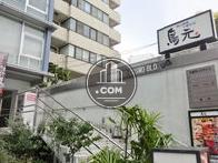 植栽の配置された入口回り
