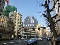 恵比寿駅方面の風景です
