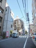浜町公園へ向かう通りです