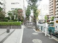 街路樹のある通り