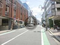 見通しの良い前面道路