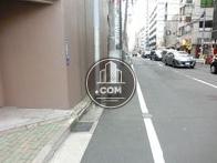 側面の接する道路