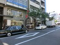 前面道路です