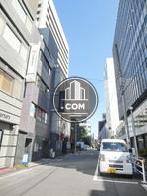 東銀座駅方面へ向かう通りです