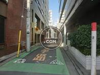 物件西側の道路です