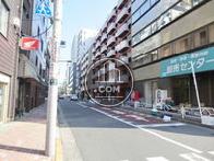 奥行きのある通り