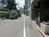 前面の道路です