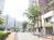 植込みや街路樹が多いエリアです