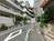 前面の道路です