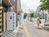 街路樹のある歩道