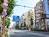 街路樹の多い通り